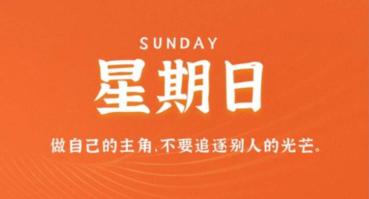 4月9日，星期日，在这里每天60秒读懂世界！